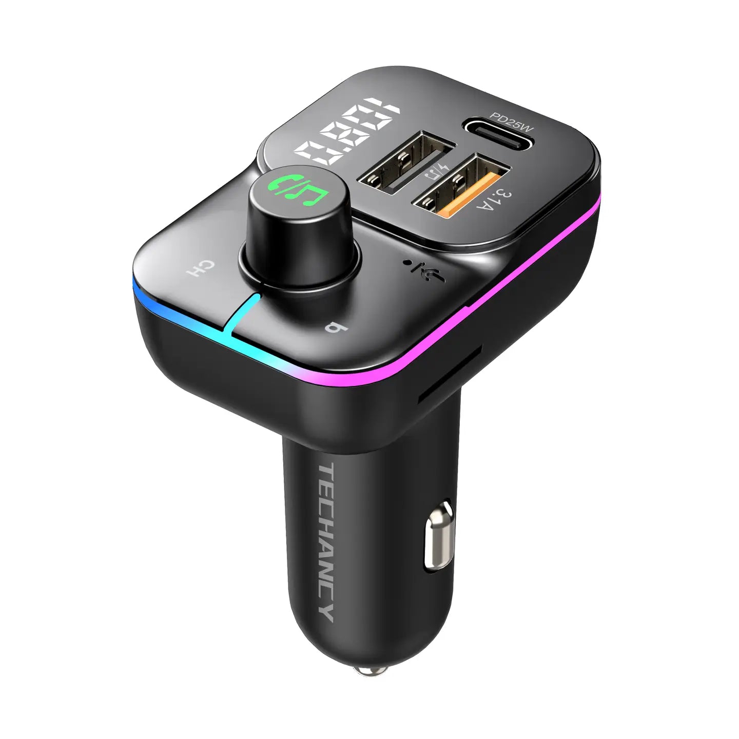 TECHANCY Wireless Fm Radio Transmitter MP3 Music Player