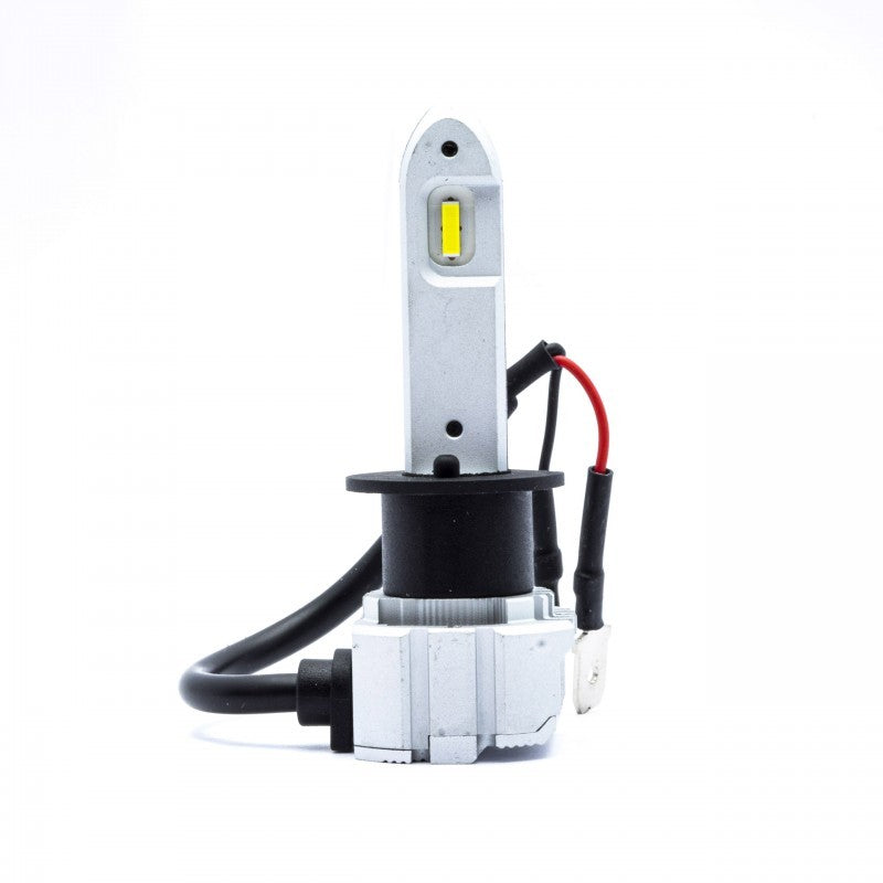 H1 LED bulbs (2 x LED COB) 6000K short