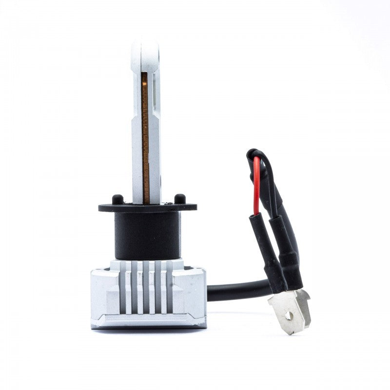 H1 LED bulbs (2 x LED COB) 6000K short